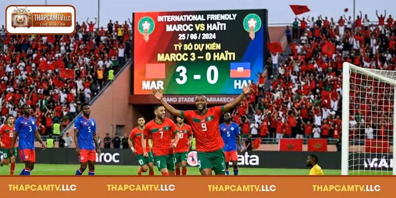 Tỷ số dự kiến giữa Ma Rốc vs Haiti ngày 25/06